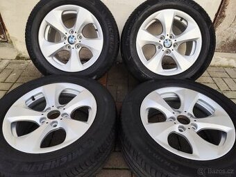 ALU 5x120 r17 BMW/T5 + PNEU - PĚKNÁ SADA