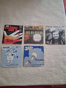 Prodám gramofonové SP desky Spálený, Saze atd.