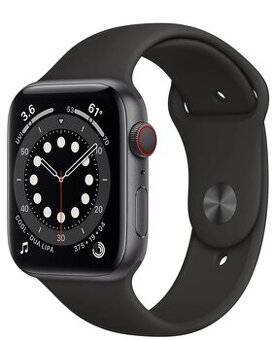 Apple Watch 6 44mm Nike - černé