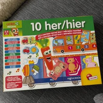 10 her a svítící tužka