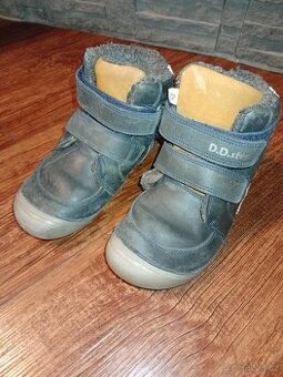 Barefoot zimní D.D.step Royal Blue vel. 30, délka 190