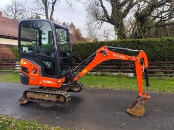 Minibagr Kubota KX016-4, rok 2016, 2100mth TOP