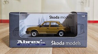 Abrex 1:43 Škoda 120L hnědá tabáková 1.edice