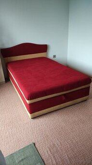 Čalouněná postel 120x200 cm s úložným prostorem