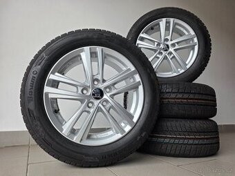 ALU kola Škoda 5x112 Zimní Barum 205/55/16 - nejeté