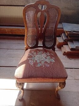Starožitné židle a křeslo
