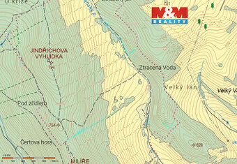 Prodej pozemku, 5528 m², Město Albrechtice - Ztracená Voda