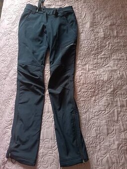 Luxusní černé softshell kalhoty Northfonder xs