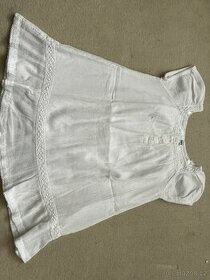 Bílé letní šatičky zn. H&M vel. 2-3 roky