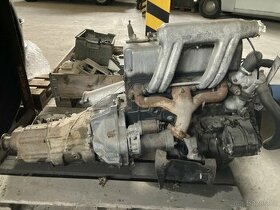 Mercedes T motor a převodovka