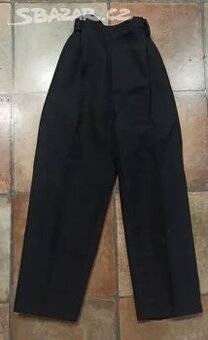 Kalhoty chlapecké černé