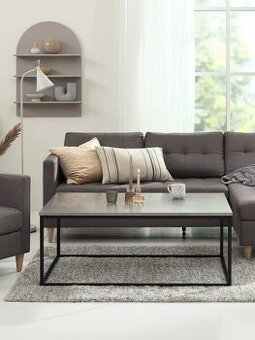 Konferenční stolek DOKKEDAL 75×115 barva beton