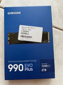 Samsung 990 EVO Plus 2TB NVMe (PCIe 4.0) – NOVÝ, ZÁRUKA 12/2