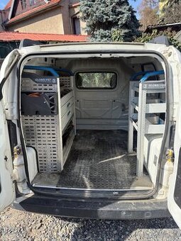 Vestavba dílna fiat fiorino