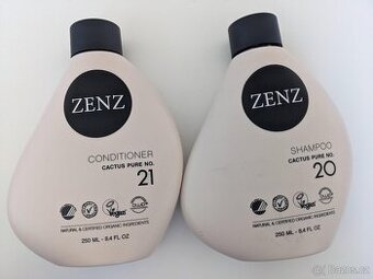 Přírodní šampon + kondicionér ZENZ (Cactus Pure No. 20 + 21)
