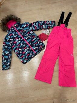 McKINLEY Fiona + Tyler lyžařská souprava 122/128