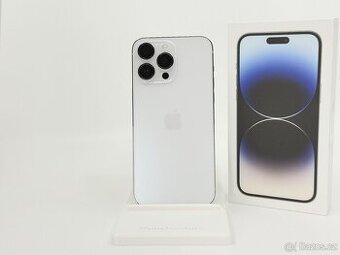 iPhone 14 Pro Max 128GB Silver, baterie 87%, DPH