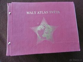 Malý atlas světa z r. 1956