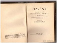 Jak rok běží, Ozvěny  ( r. 1930 a 1927) - 1