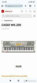 Casio WK 200