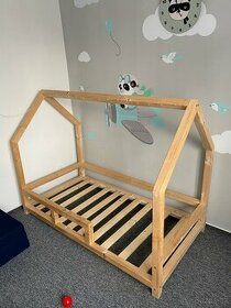 Dětská domečková postel 80x160 - 1