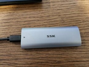 SSD M2 500Gb v externím boxu