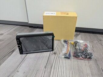 2DIN autorádio 7018B + zadní parkovací kamera NOVÉ