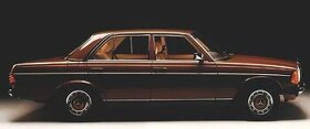 Mercedes 123 piáno nové prahy