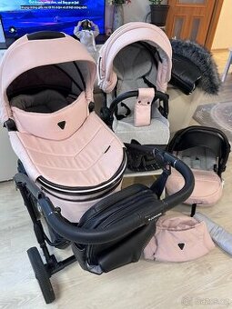 Kočárek Junama 5 v 1 AIR Pink ⭐️⭐️⭐️⭐️⭐️