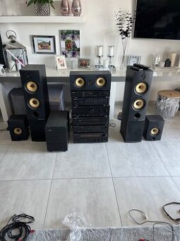 Kenwood hifi komponenty a repro