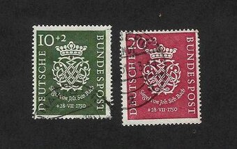 Známky Německa (BRD) - Mi: 121/122 (r. 1950)  LEVNĚ