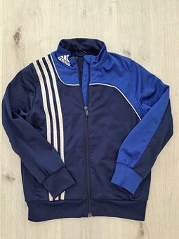 Treninková mikina modrá Adidas