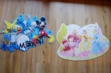 Maxi obří velké puzzle set 2 ks - Mickey Mouse + princezny - 1