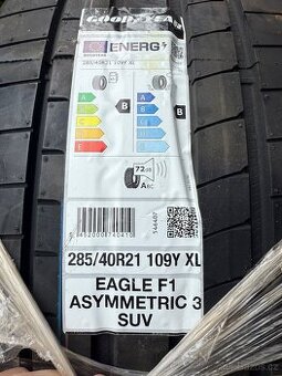 Nové 2ks 285/40/21 letní Goodyear Eagle F1