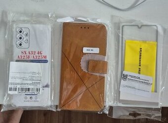 Samsung A32 - 2x pouzdro a ochranné sklo