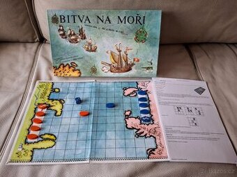 Retro deskovka Bitva na moři