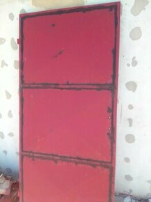 kovové dveře s rámem 98 cm x 205 cm