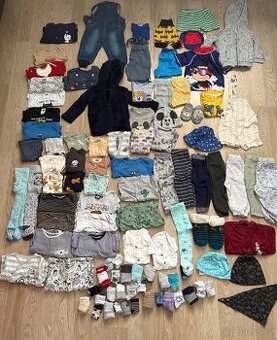 Oblečení chlapeček (10-18 m.) - vel. 80, 86
