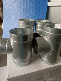 Vzduchotechnika -Odbočka jednostranná 90°  160/125/160