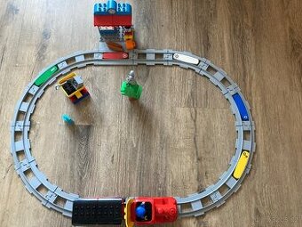 Lego Duplo vláček sada + koleje a most