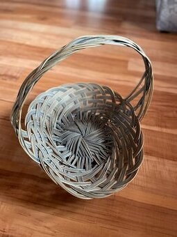 Proutěný koš na sušené/čerstvé květiny/bylinky