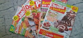 6ks časopisů s recepty