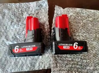 Nové baterie Milwaukee M12 12V pro nářadí