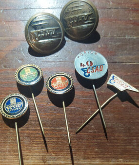 Odznaky a knoflíky ČSAD