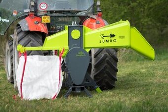 špalíkovač štěpkovač za traktor do 18cm s plněním big bag