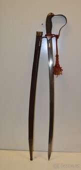 Stará šavle kožená pochva