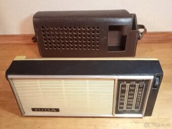 Historické sběratelské radio RIGA model 302, LW, MW, VHF