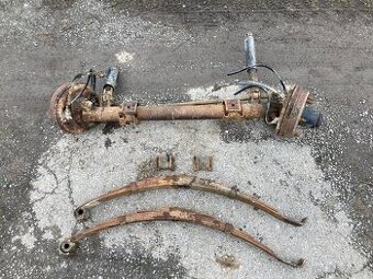 Multicar M25/M24 přední náprava