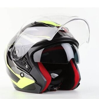 Helma MAXX OF 868 černo/zelená lesklá