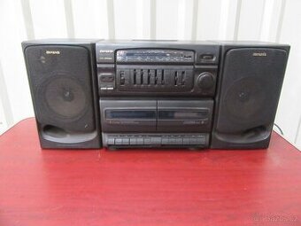 Nabízím radio Aiwa CA-WR65. Nefunkční. Nejde zapnout. Vadný